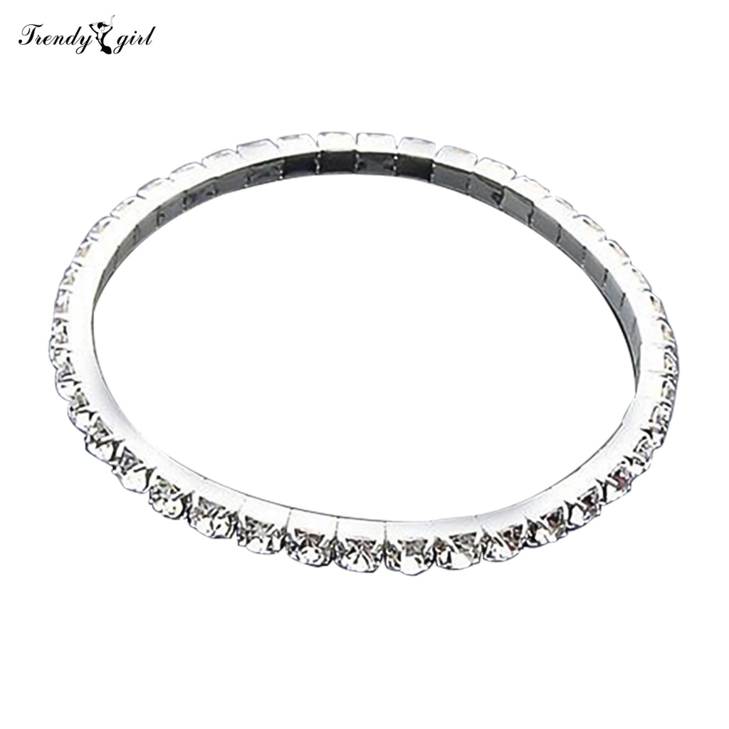 Vòng Tay Đính Đá Thời Trang Dành Cho Nữ