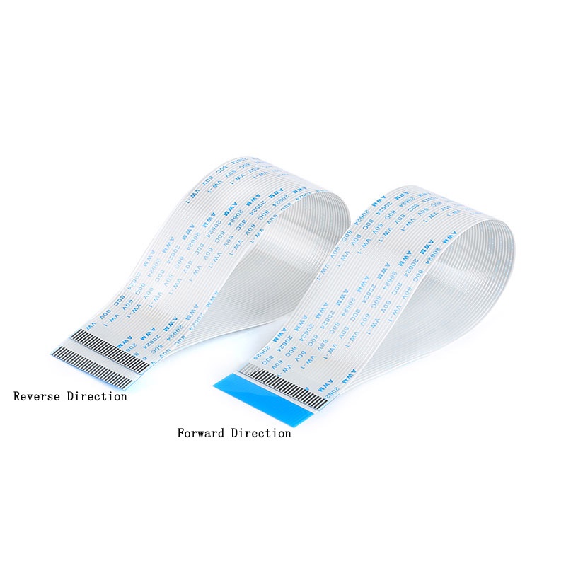 Set 10 Dây Cáp Phẳng FFC FFC Ffpc AWM 20624 80C 60V VW-1 FFC-0.5MM 1.0MM 24 26 30 32 34 40 Pin Dài 6-40 CM