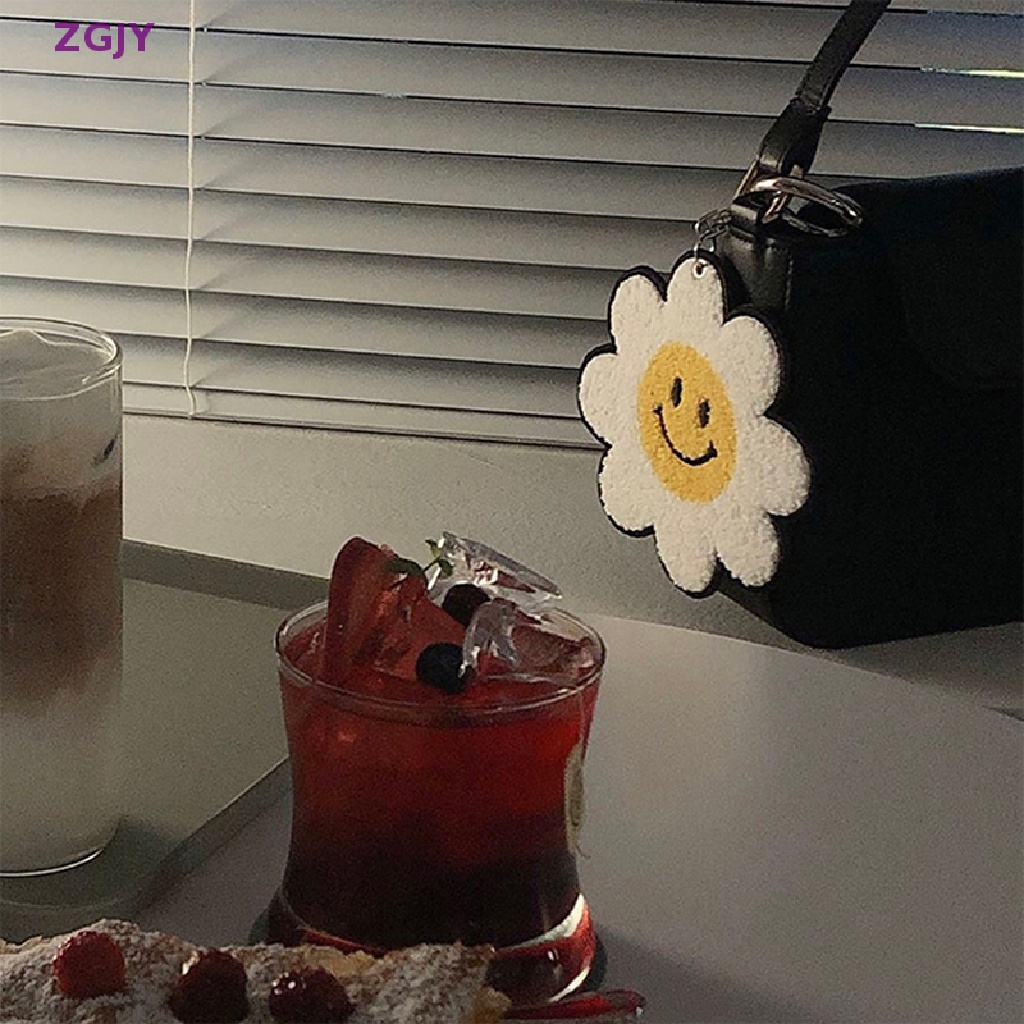 Móc Khóa Hình Hoa Hướng Dương Cười Dễ Thương Mới