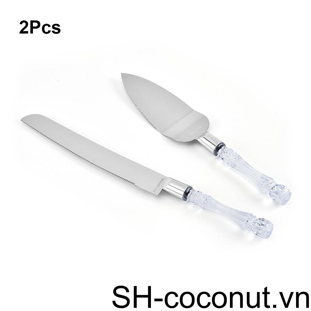 Bộ 2 Dụng Cụ Xẻng Làm Bánh Bằng Thép Không Gỉ