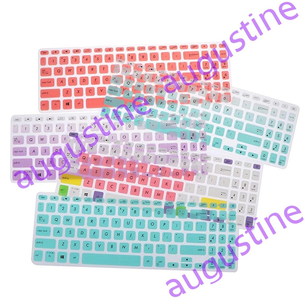 Vỏ Bọc Bảo Vệ Bàn Phím Laptop Asus S15 S5300U Bằng Silicon Chống Thấm Nước 15.6 inch