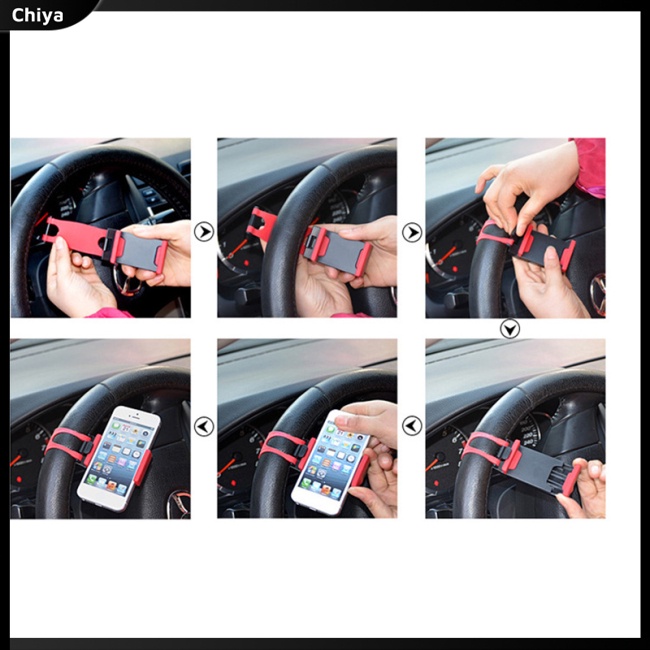 Giá Đỡ Điện Thoại Gắn Vô Lăng Xe Hơi Đa Năng