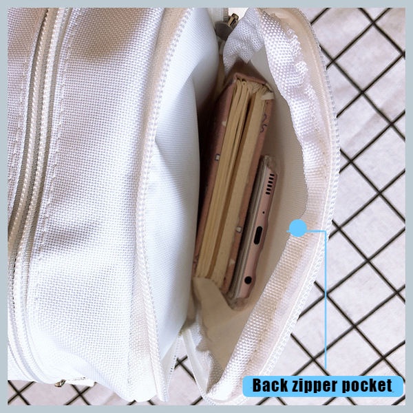 Túi Đeo Chéo Mini 20cm Bằng Vải Canvas Thời Trang Dễ Thương Cho Búp Bê