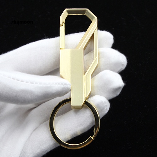 Móc Chìa Khóa Xe Hơi Bằng Hợp Kim Kẽm Siêu Bền Thiết Kế Đơn Giản Tiện Dụng Cho Nam