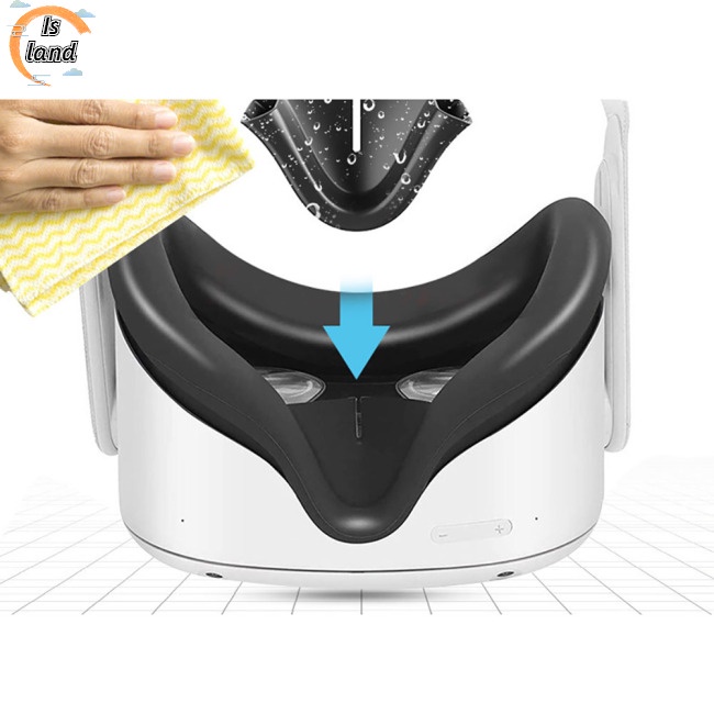 Miếng Dán Mũi Bằng Silicone Mềm Chống Nước Chống Mồ Hôi Cho Oculus Quest2