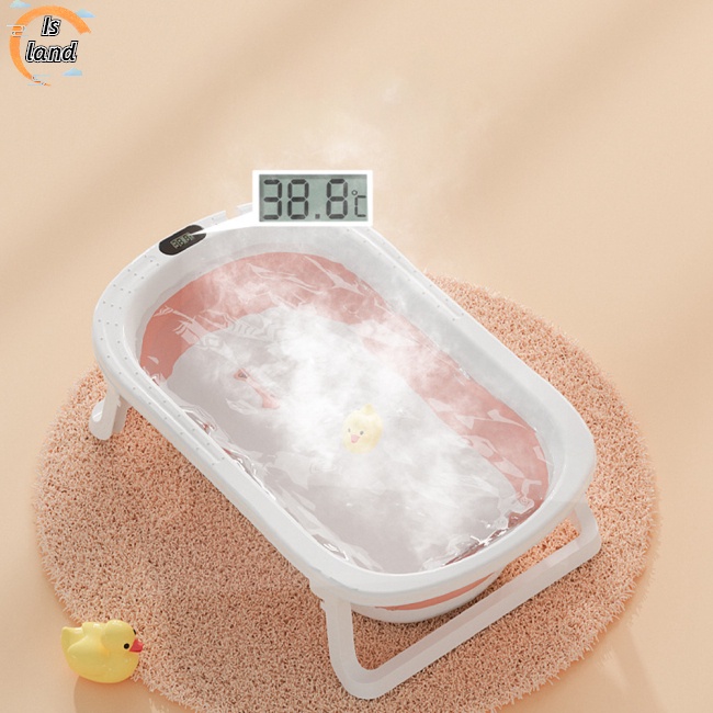 Bộ 2 Bồn Tắm Di Động Có Thể Gập Lại Dễ Dàng Mang Theo Cho Trẻ Sơ Sinh