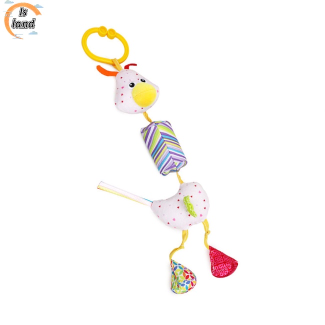 Đồ Chơi Thú Nhồi Bông Treo Xe Đẩy Em Bé Họa Tiết Hoạt Hình