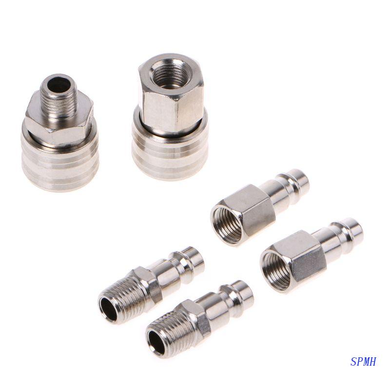 Set 6 Đầu Nối Ống Khí Áp Suất Cao Chuyên Dụng