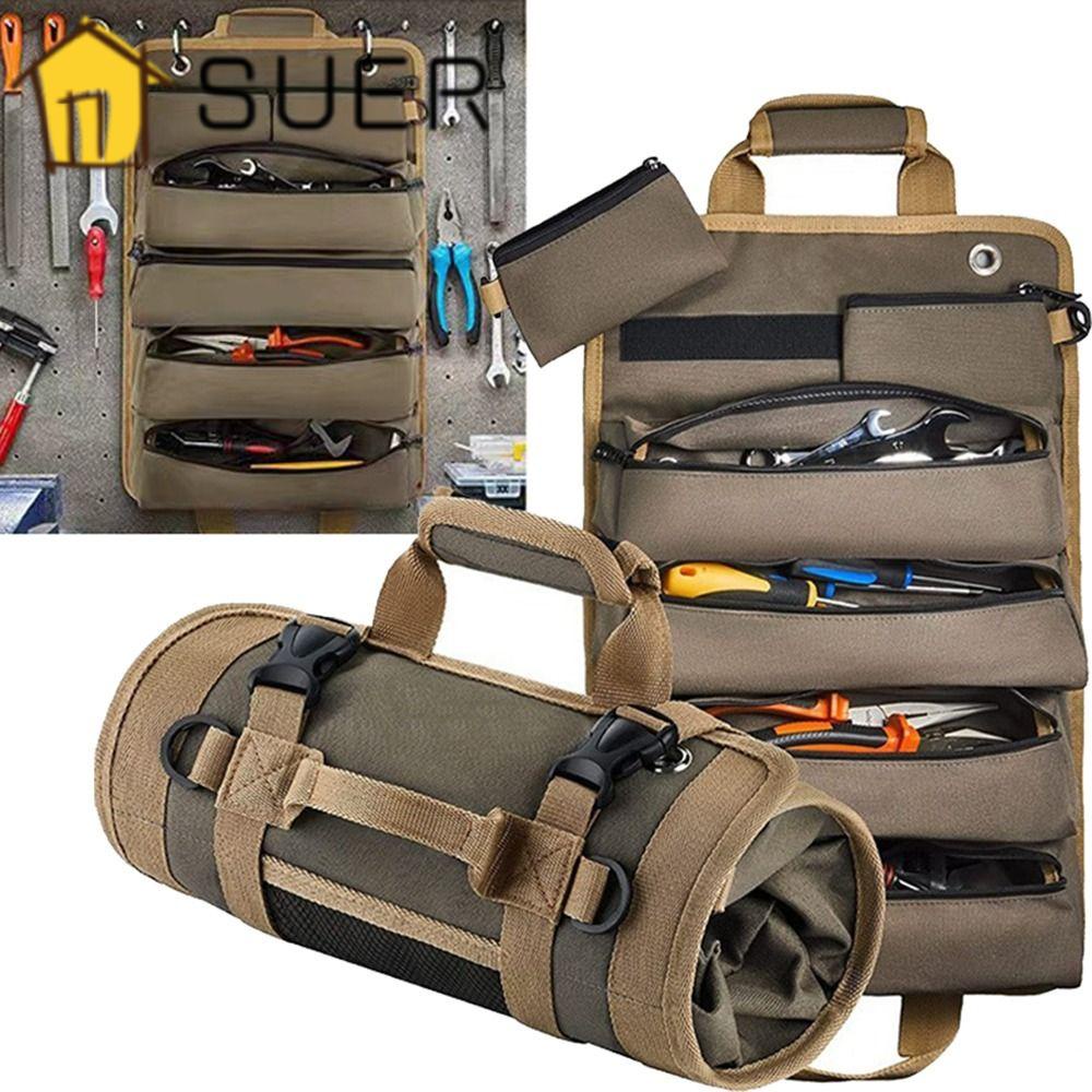 Cuộn Túi Cuộn Đựng Dụng Cụ Sửa Chữa Xe Máy / Xe Tải Hạng Nặng