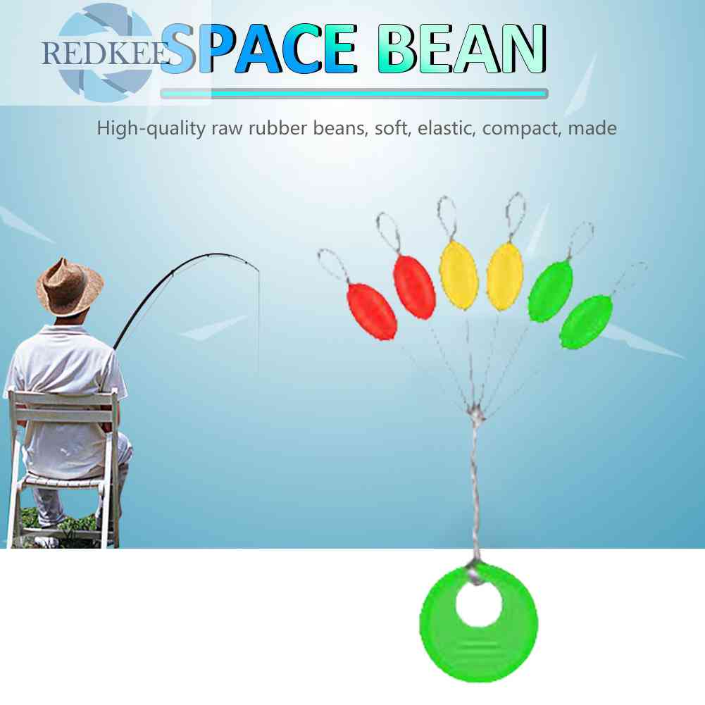 Set 10 / 60 Nút Chặn Dây Câu Hình Trụ Nhiều Màu Sắc