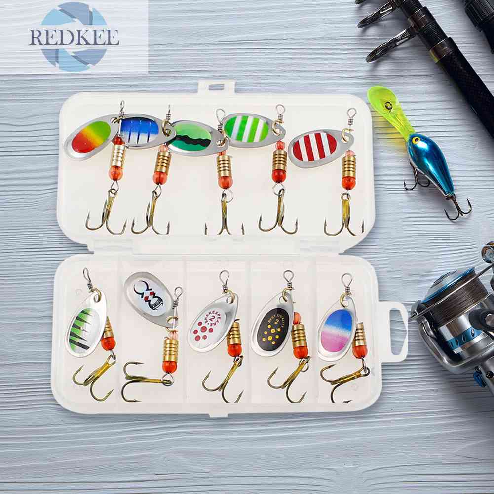 Set 10 Mồi Giả Thu Hút Câu Cá Hiệu Quả