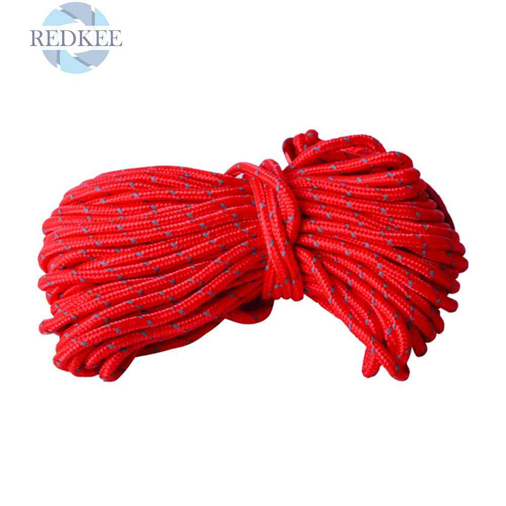 4 Cuộn Dây Dựng Lều 4m Đường Kính 4mm Bằng Nhôm