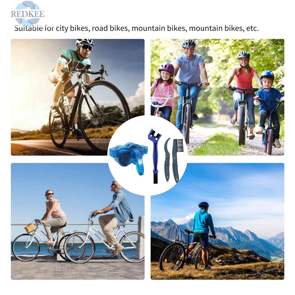 Set 4 Dụng Cụ Vệ Sinh Xích Xe Đạp