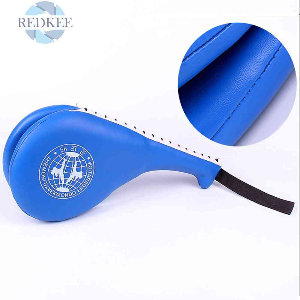 Đích Đấm Đá Cầm Tay Bằng Da PU Màu Sắc Ngẫu Nhiên Di Động Dễ