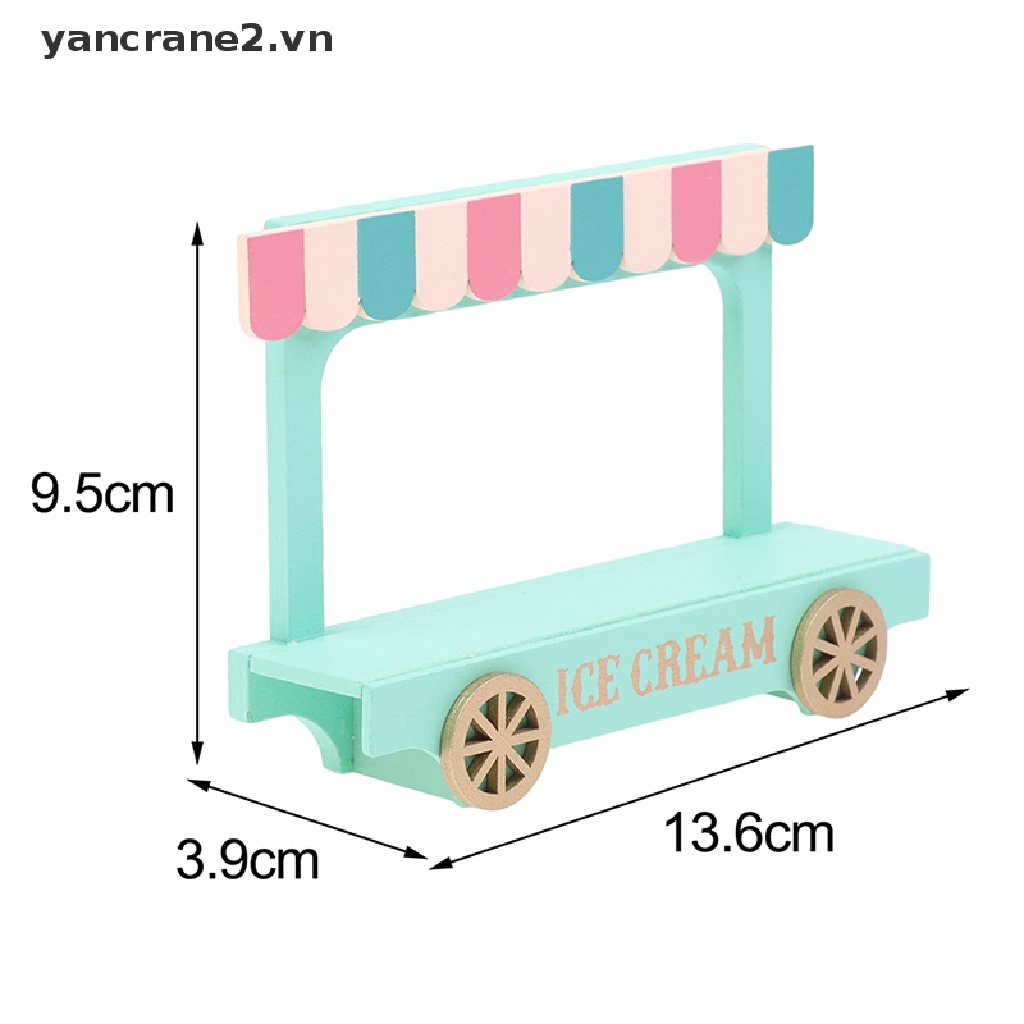 {YAN2} Mô Hình Cây Kem Van Trang Trí Tiểu Cảnh Thu Nhỏ {yancrane2.vn}