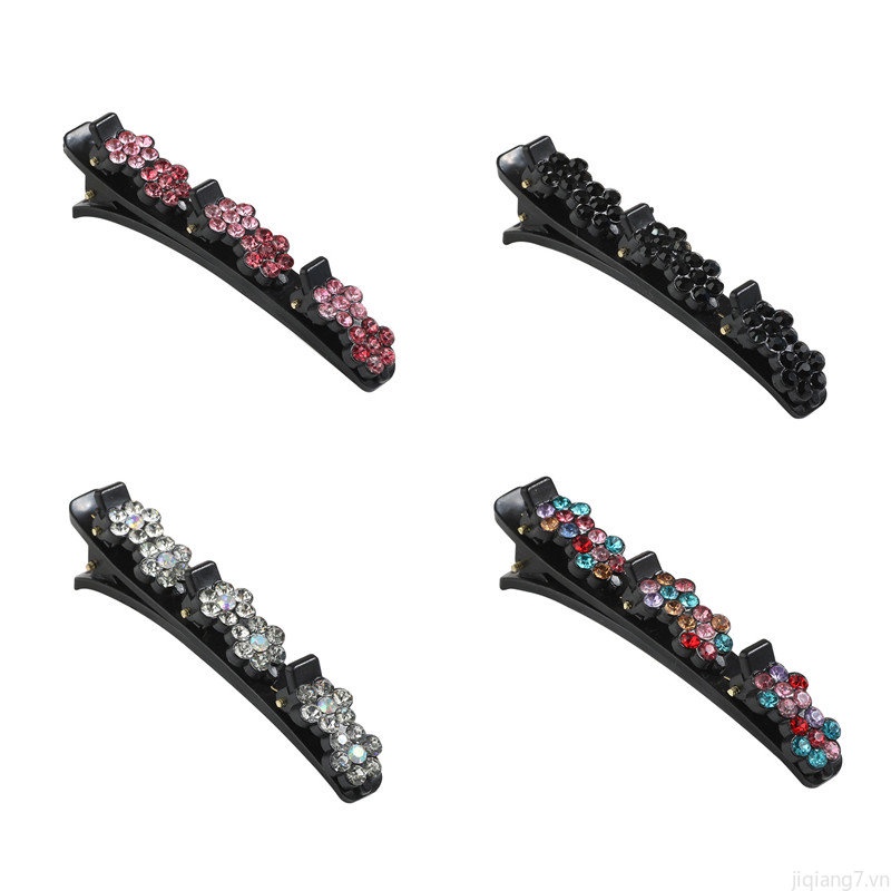 Kẹp Tóc Trang Trí Hình Bướm Đính Pha Lê Sang Trọng