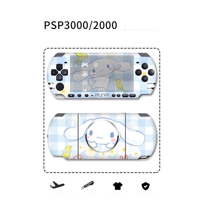 Miếng Dán Trang Trí Họa Tiết Hoạt Hình Cho Psp3000 Psp2000 1000