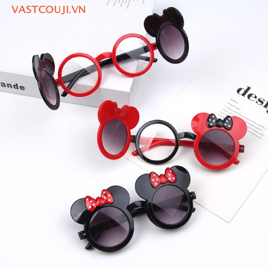 Kính Mát Hình Tai Chuột Xinh Xắn Cho Bé Gái