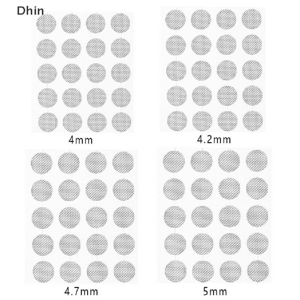 Bộ 20 Lưới Thép Chống Bụi Cho Tai Nghe 4mm 4.2mm 4.7mm 5mm
