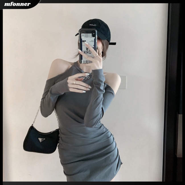 Đầm DàI Hở Vai Thanh LịCh Cho Nữ