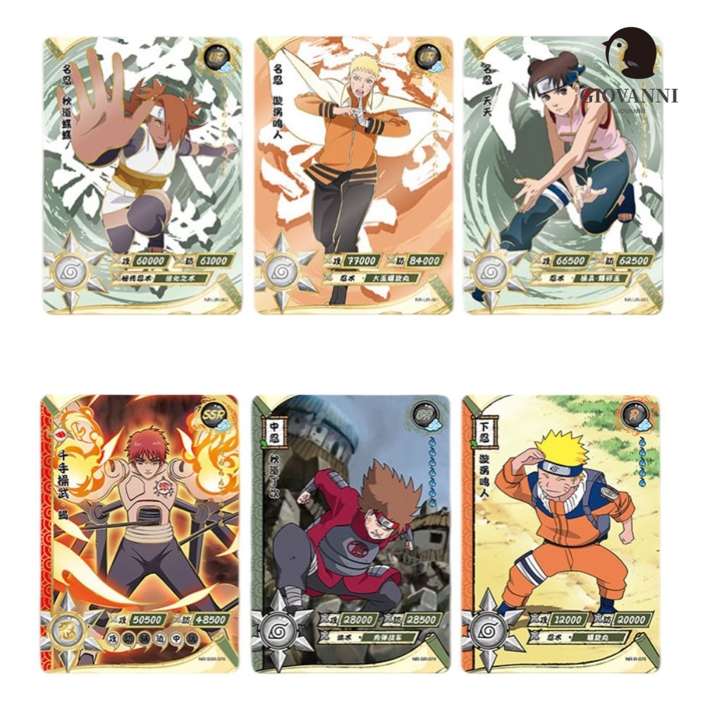 Thẻ Bài Trò Chơi Nhân Vật Hoạt Hình Naruto GIOVANNI