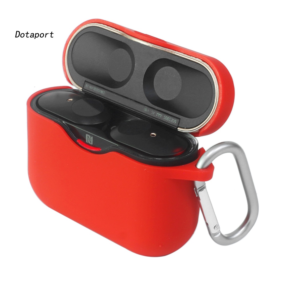 Vỏ Bảo Vệ Hộp Sạc Tai Nghe Bluetooth Sony WF-1000XM3 Bằng Silicon Chống Sốc