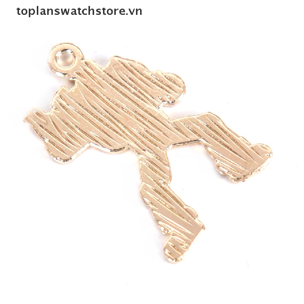 Set 10 Mặt Dây Chuyền Hình Cối Xay Gió Tráng Men DIY