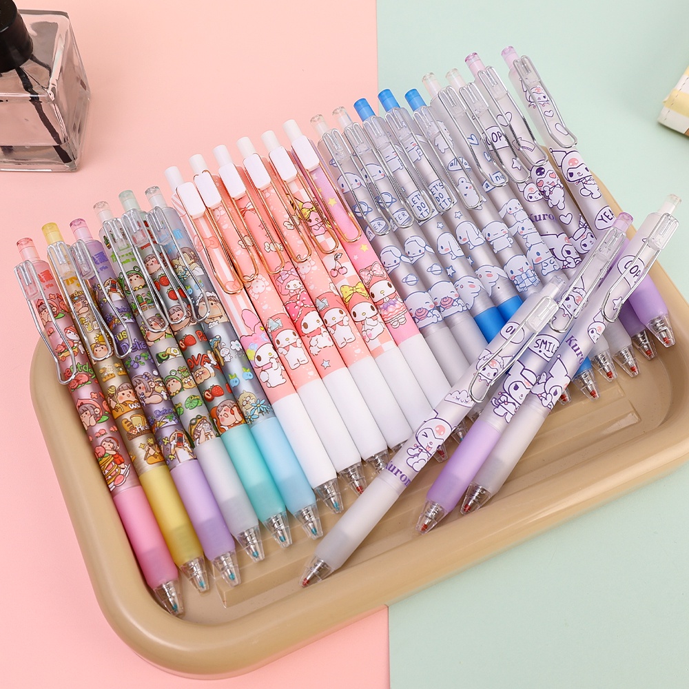 Bút Bi Họa Tiết Kuromi Hoạt Hình Dễ Thương Nhiều Màu Sắc