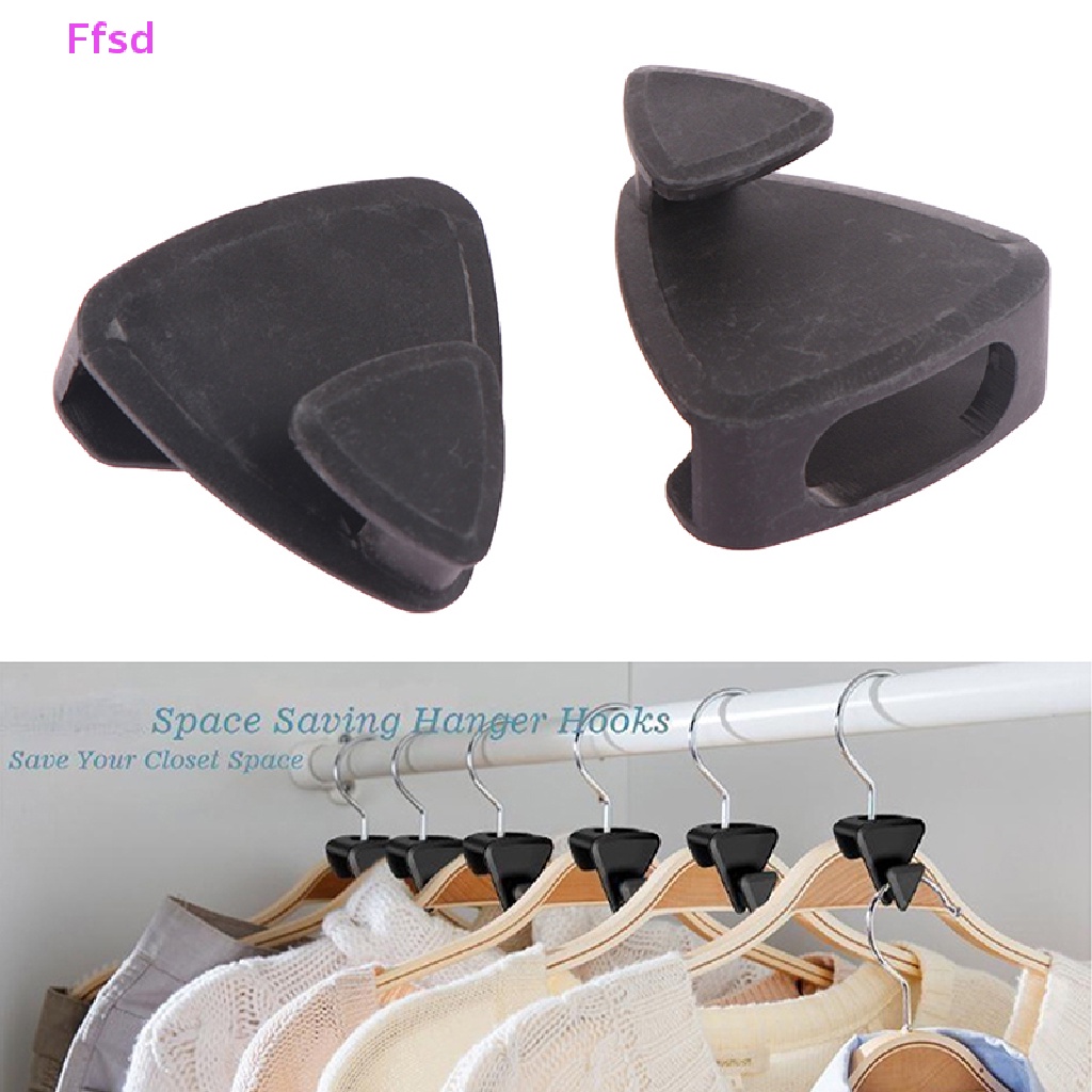 Bộ 12 / 18 Móc Nối Quần Áo Tiết Kiệm Không Gian Tiện Dụng