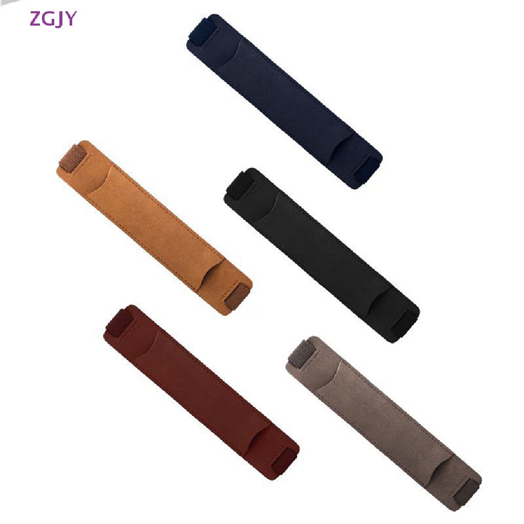 Túi Đựng Bút Bằng Da PU Co Giãn Điều Chỉnh Được Kích Thước 8-1.5 Inch Mới