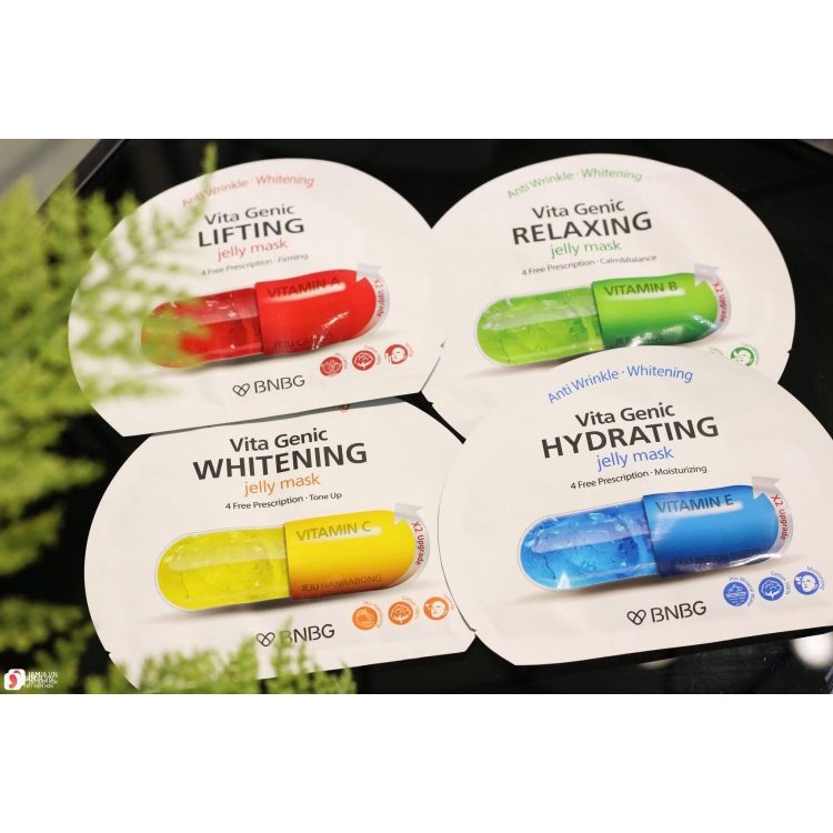Hộp Mặt nạ Vita Genic Banobagi Jelly Mask Hàn Quốc mẫu mới