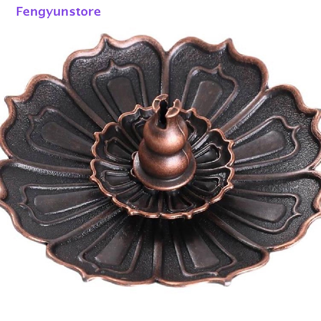 Đế Đốt Trầm Hương Hình Hoa Sen Độc Đáo Trang Trí Bàn Làm Việc