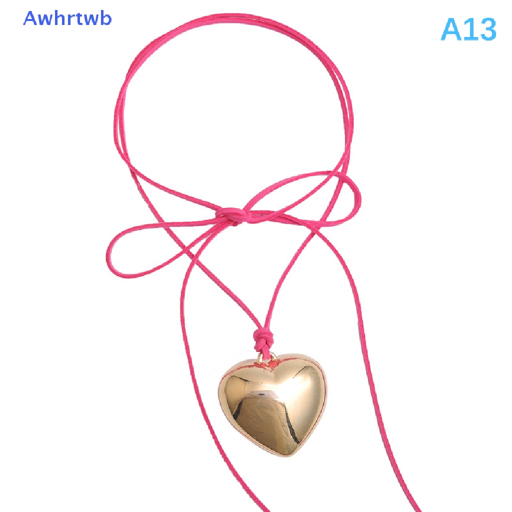 Vòng cổ Mặt Hình Trái Tim Đính Đá Thời Trang Cho Nữ Mới