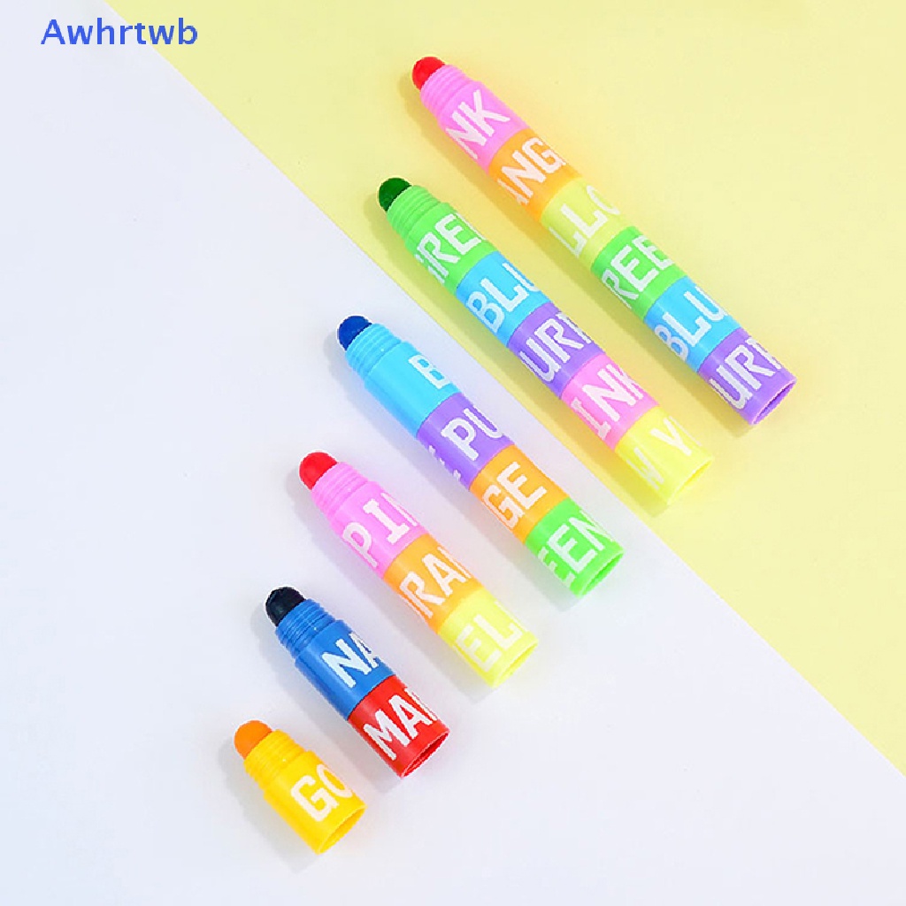 Awhrtwb Gel Đánh Dấu Cao 6 Màu Kẹo Phong Cách Vintage Chất Lượng Cao Mới