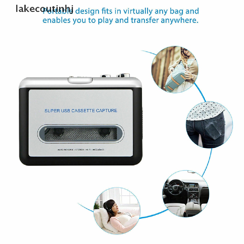 Máy Nghe Nhạc Kiểu Băng Cát Sét Tích Hợp MP3 Và Phụ Kiện