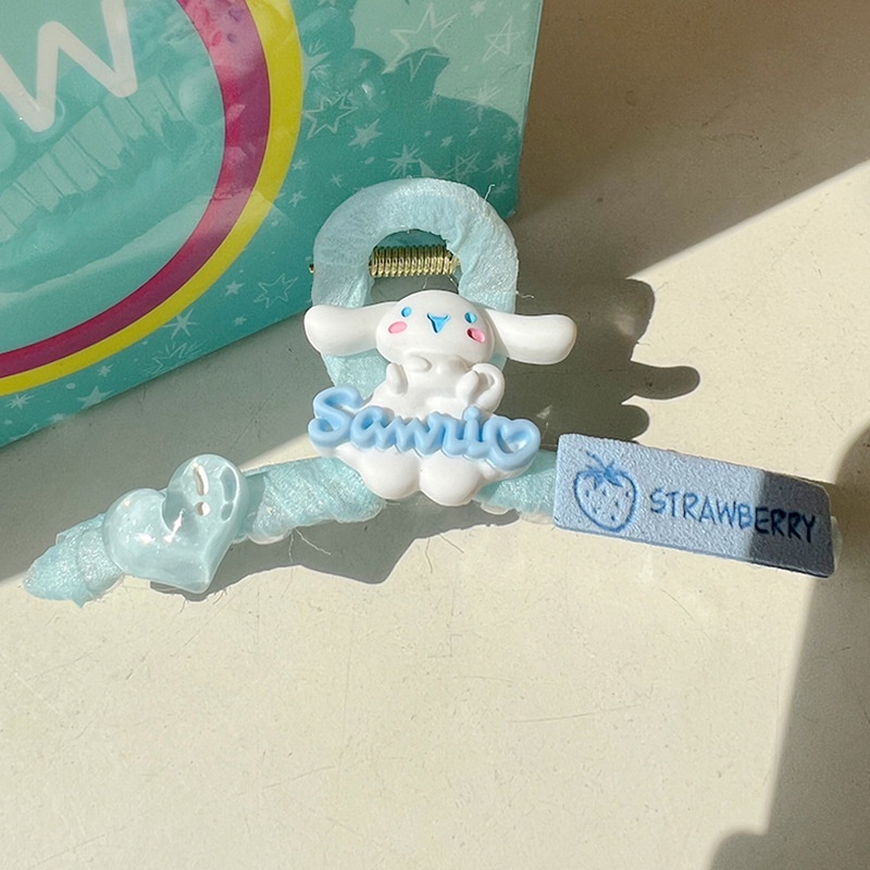 SANRIO Kẹp Tóc Hình Melody Hello Kitty Dễ Thương