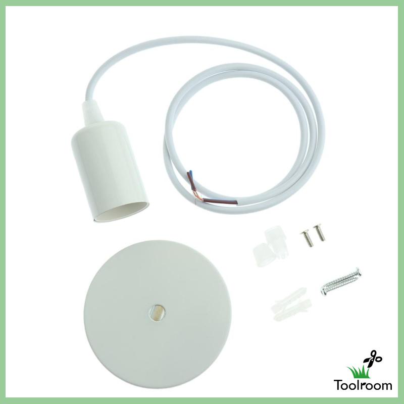 [Toolroom] Giá Đỡ Bóng Đèn Loại Vít Màu Đen