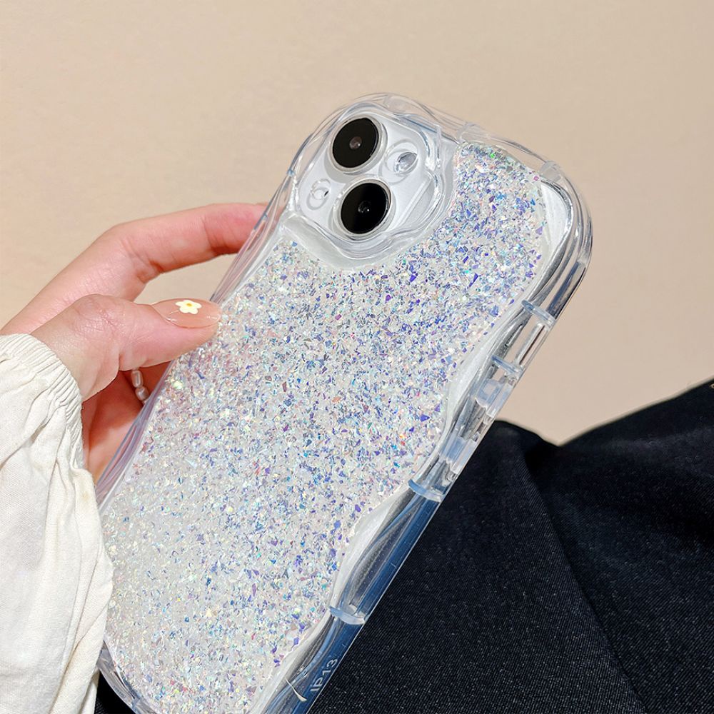 Ốp Điện Thoại TPU Dẻo Đính Sequin Lấp Lánh Thời Trang Chống Rơi / Bụi Bẩn Cho IPhone 14 13 12 11 Pro Max X XR 8 7 Plus