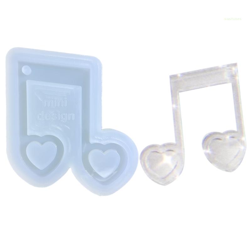 Khuôn Silicone Làm Móc Khóa Resin DIY