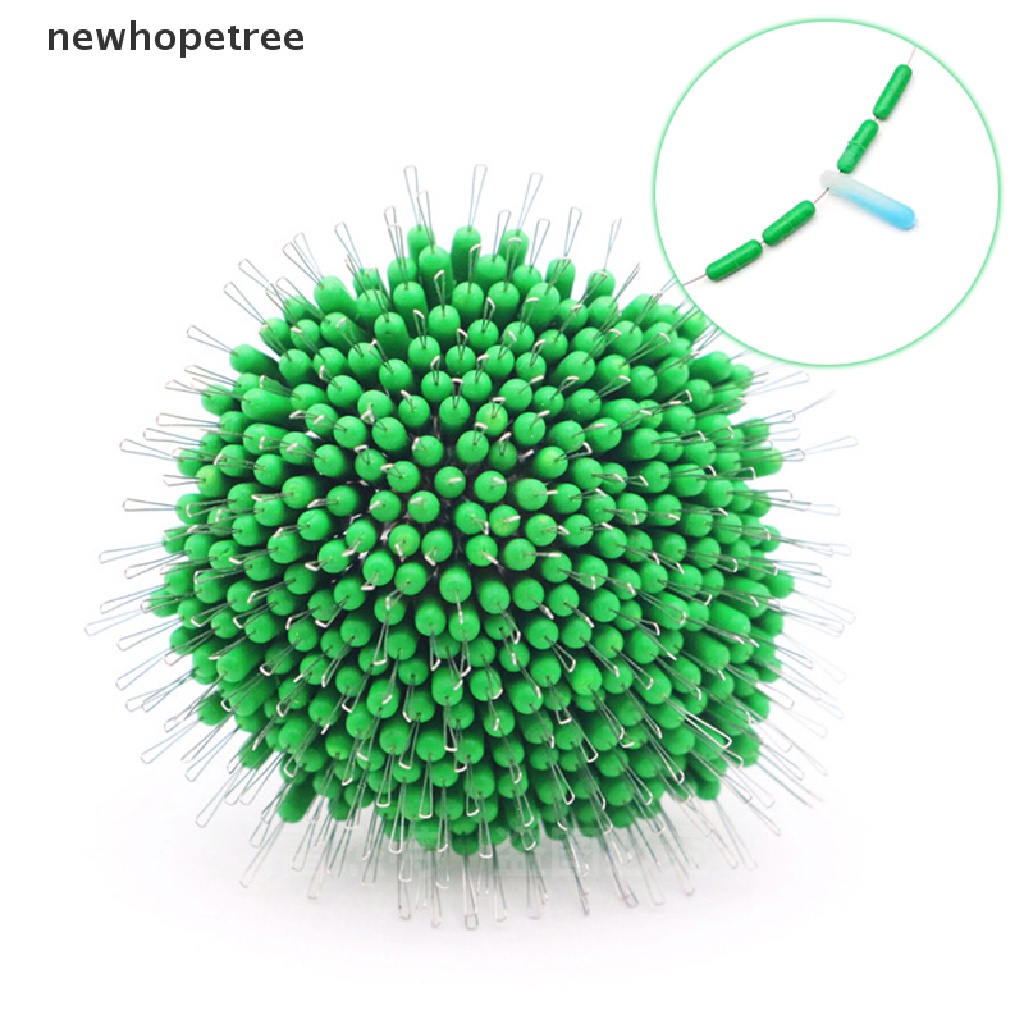 Bộ 300 Phụ Kiện Hạt Silicon Màu Đen Gắn Dây Câu Cá