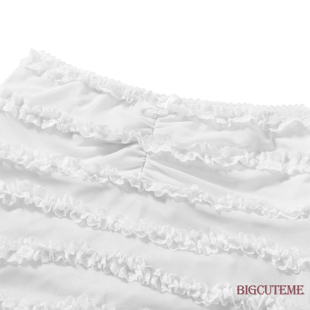 Áo Ống Cổ Thuyền Màu Trơn Thời Trang Mùa Hè Cho Nữ