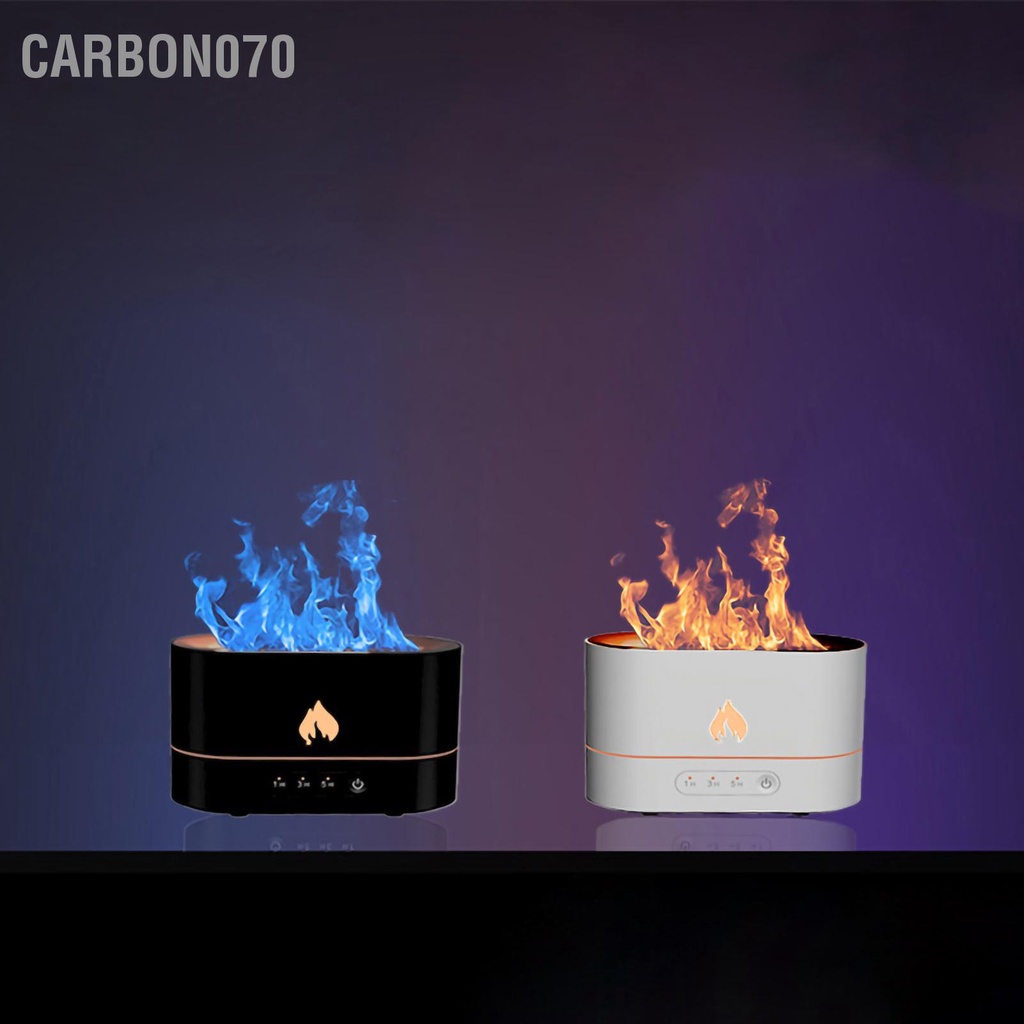 Carbon070 Máy khuếch tán hương thơm ngọn lửa Trang chủ USB tạo độ ẩm siêu âm tinh dầu