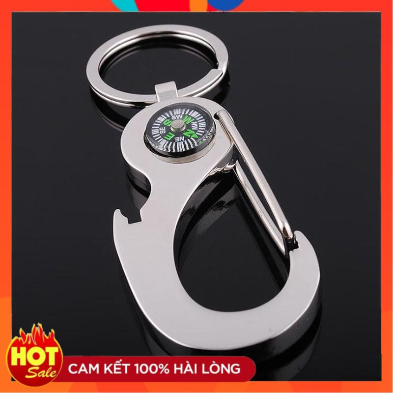 Móc khóa có la bàn giúp bạn xác định phương hướng cần đi - Vương Anh Shop