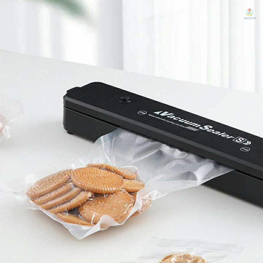 Máy Hút Chân Không Bảo Quản Thực Phẩm Khô Và Ẩm Kèm 10 Túi Hút Chân Không Bảo Quản Thực Phẩm Tươi Ngon Cho Ong