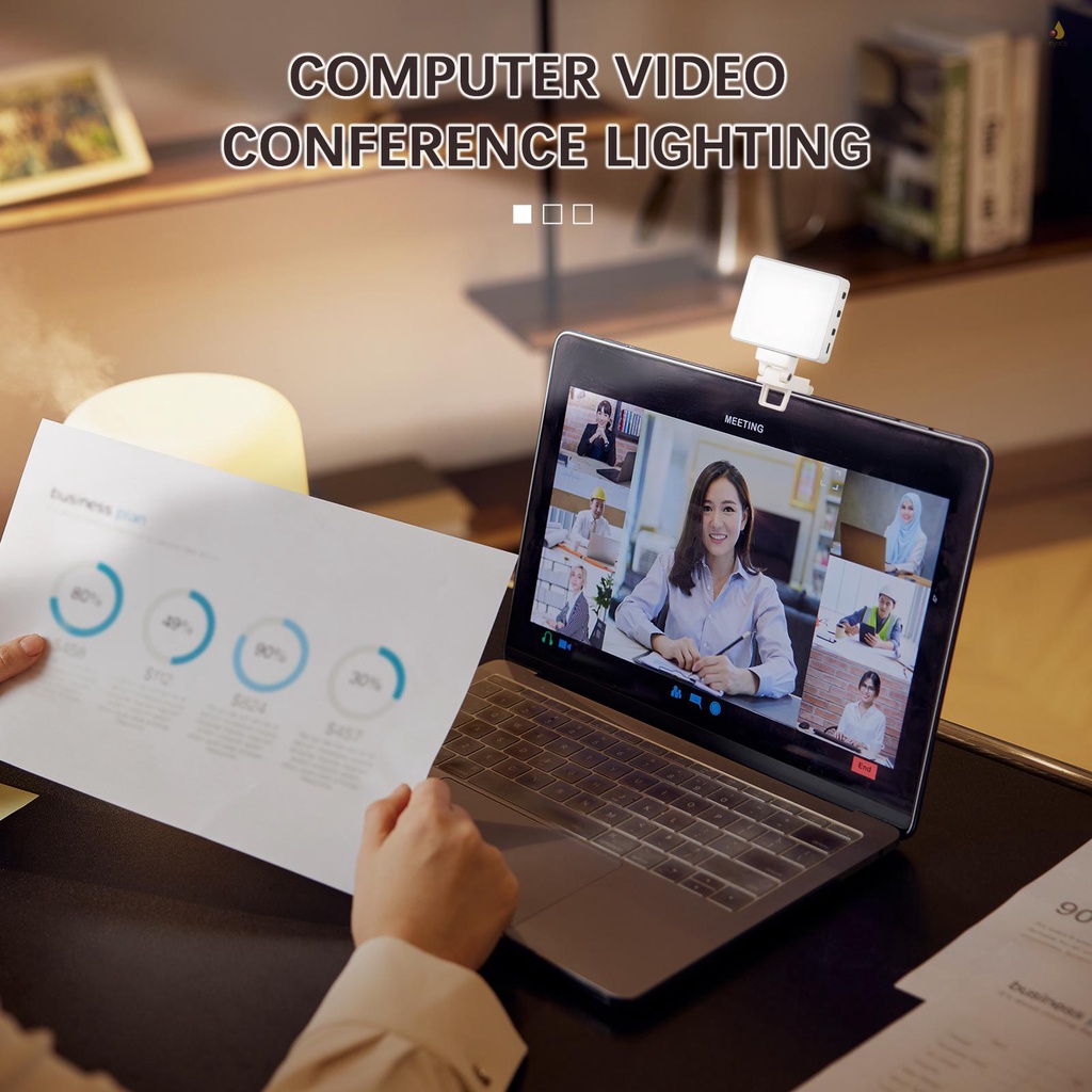 Đèn LED Video Bỏ Túi 5 Cấp Độ Sáng 5600K Cr9600K Crivn (mynivn) NiceFoto SL-60B Có Thể Điều Chỉnh Được