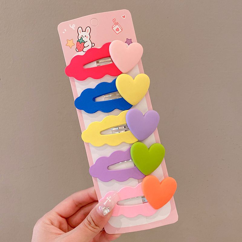 Kẹp Tóc Hình Chú Gấu / Trái Dâu / Đám Mây / Ngôi Sao Nhỏ Nhắn Xinh