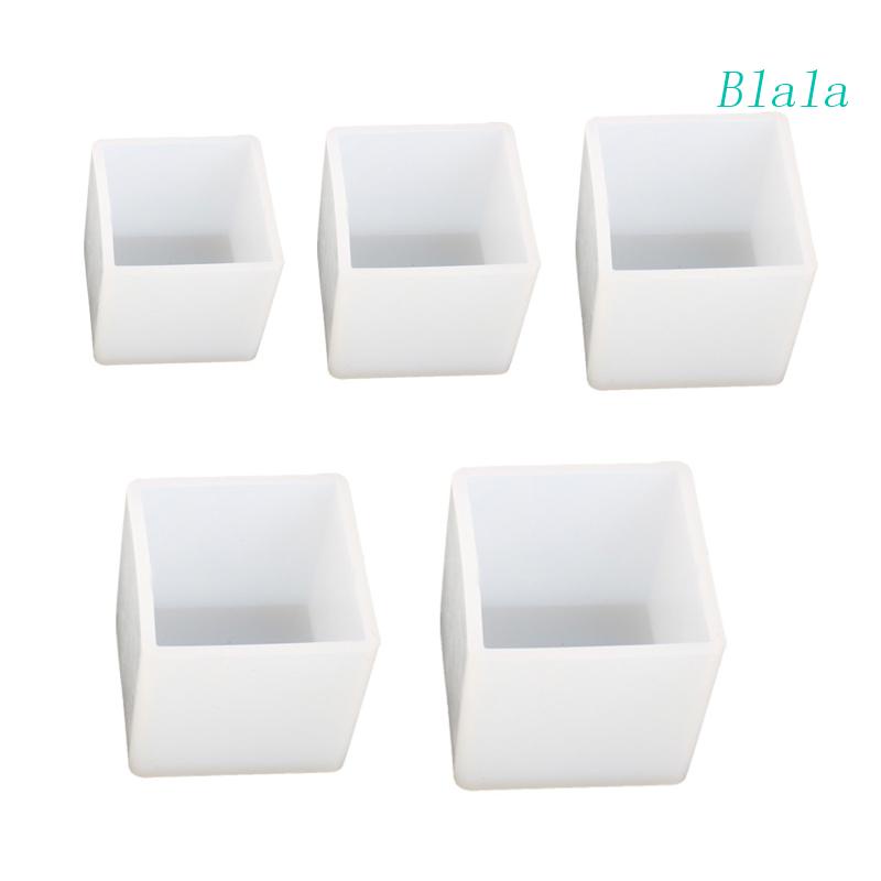 Khuôn Silicone Tạo Hình Làm Bánh Hình Khối Gương 3D DIY