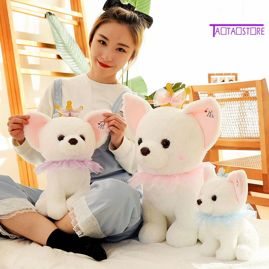 Thú Nhồi Bông Hình Chú Chó Chihuahua Đáng Yêu Thoải Mái Từ Resilience