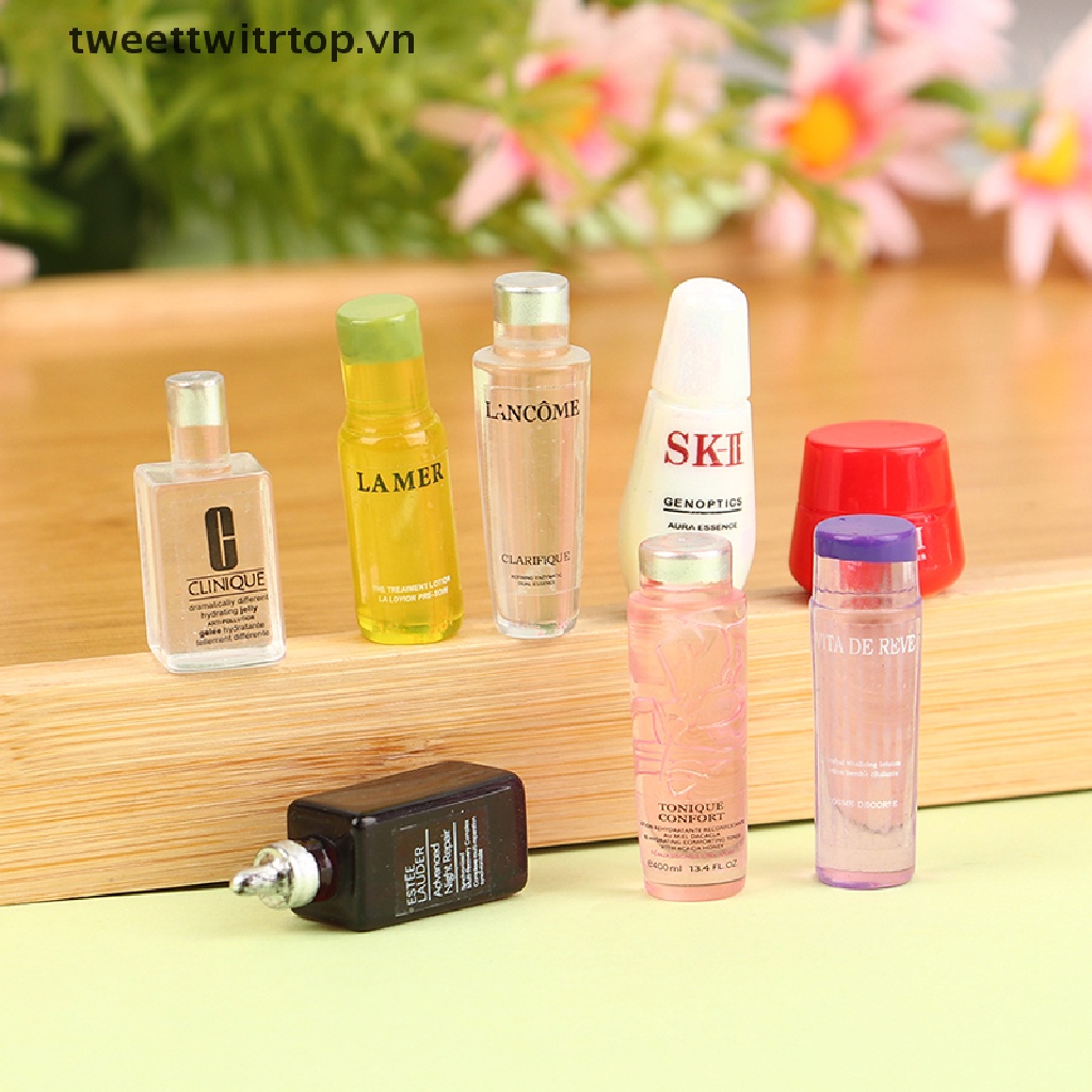 1 Bộ Sản Phẩm Chăm Sóc Da Trang Trí Nhà Búp Bê 1: 12