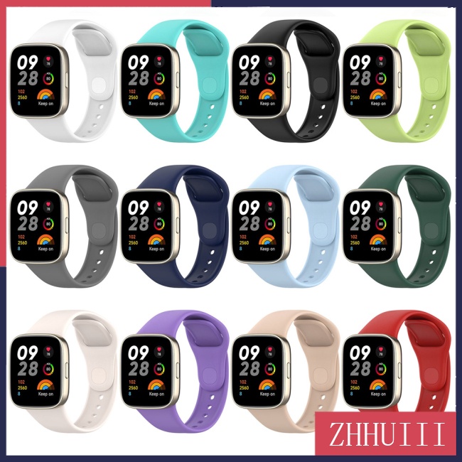Dây Đeo Thay Thế Bằng Silicone Cho Đồng Hồ Thông Minh Redmi Watch 3